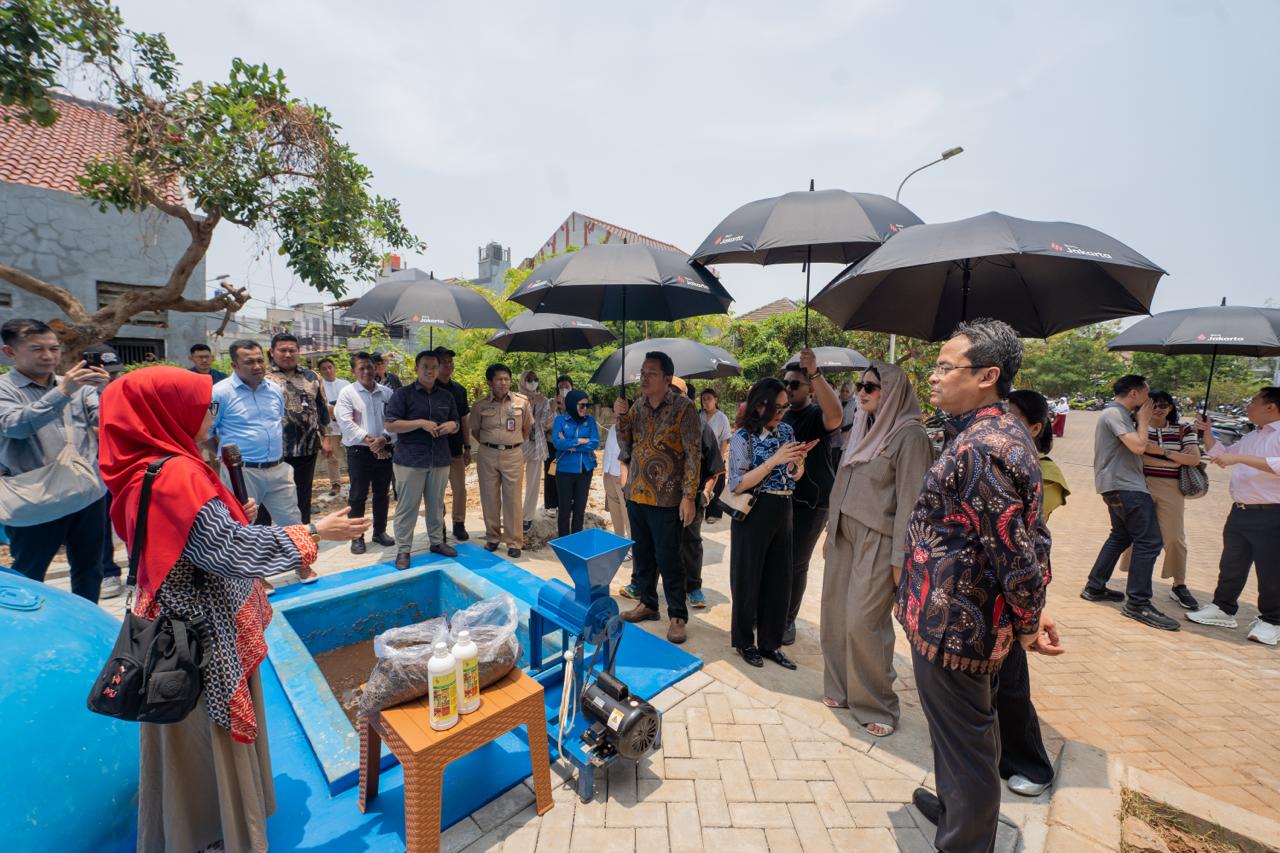 Apresiasi Untuk Olah Sampah Berbasis Biodigester di Rusunawa Rorotan