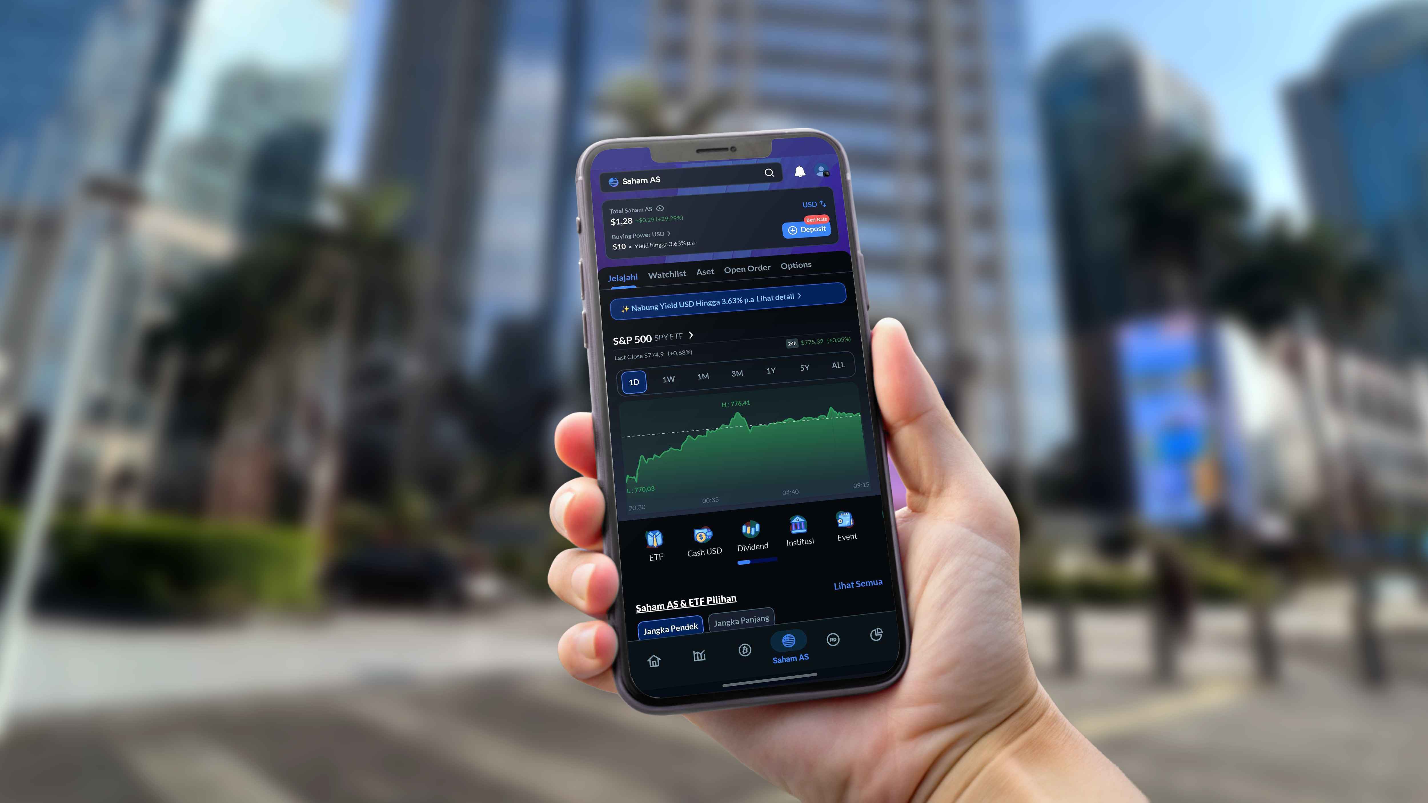 Ajaib Catat Lonjakan Pengguna Saham AS Hingga 2,5 Kali Lipat