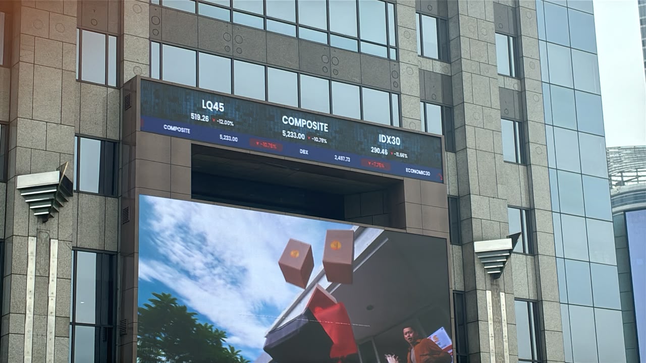 Istirahat Siang, IHSG Tengkurap -10,76% ke 5.233, Sentuh All-Time Low!