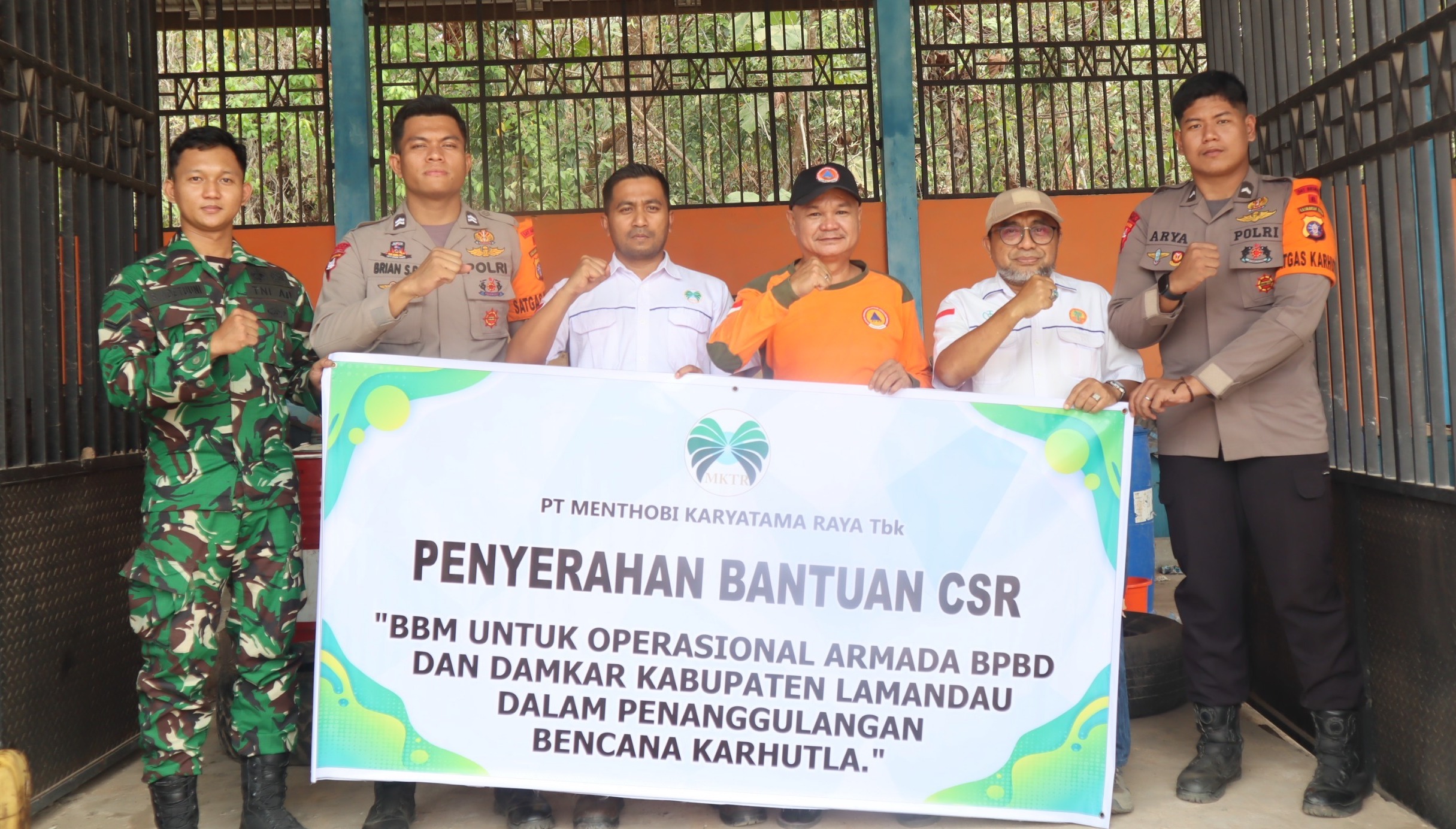 Inisiatif dan Aktif, MKTR Tanggulangi Karhutla Wilayah Operasional