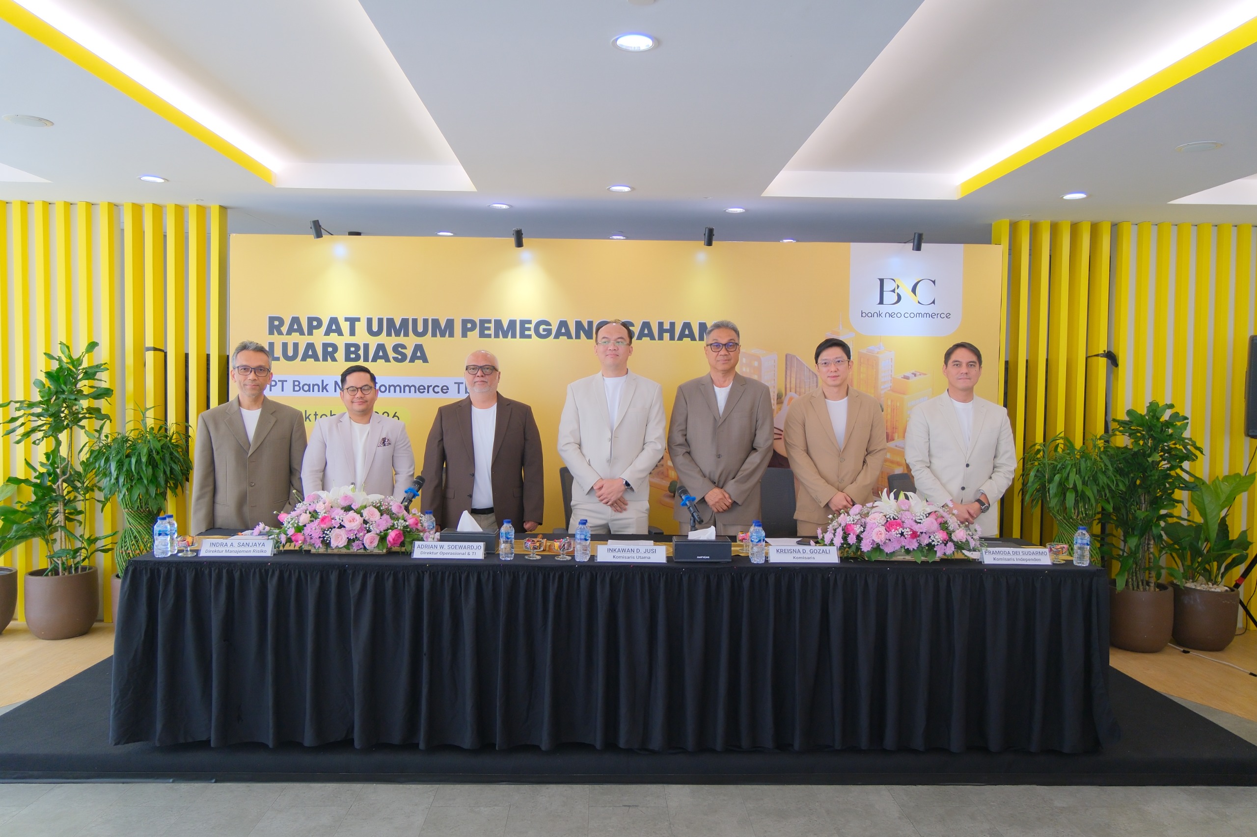 Kinerja Positif, RUPSLB Angkat Christian Lesmana Dirut Bank Neo (BBYB)