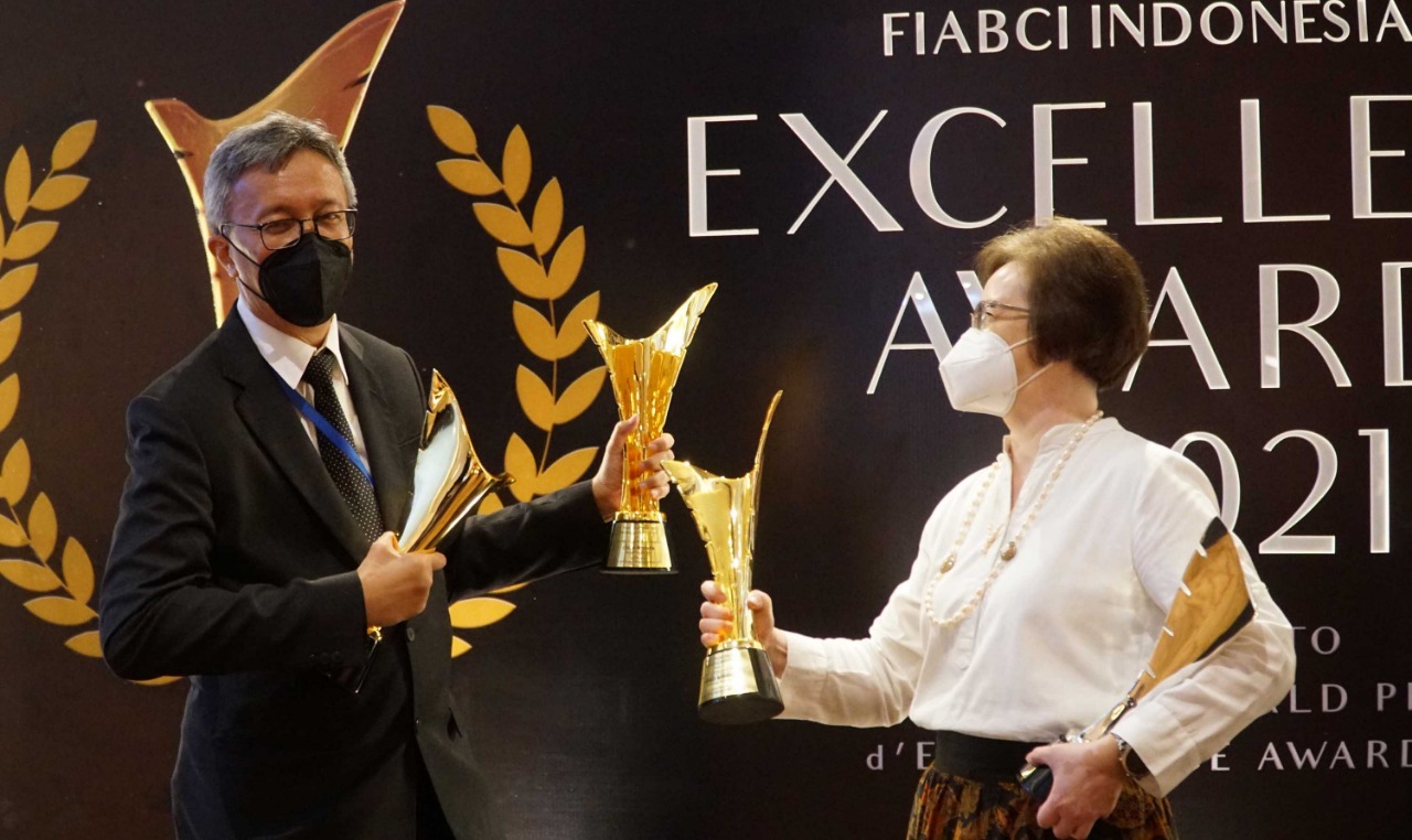 Empat Proyek Intiland Raih Penghargaan di FIABCI Indonesia-REI Excellence Awards 2021