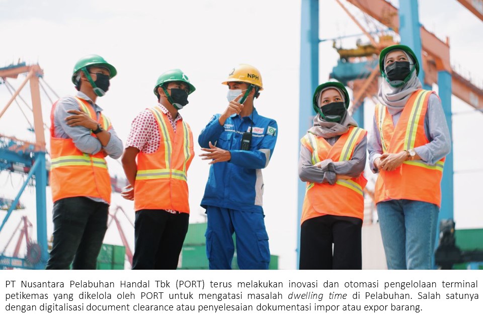 Optimalkan Digitalisasi dan Potong Dwelling Time, PORT Pede Pendapatan Tumbuh 2 Persen