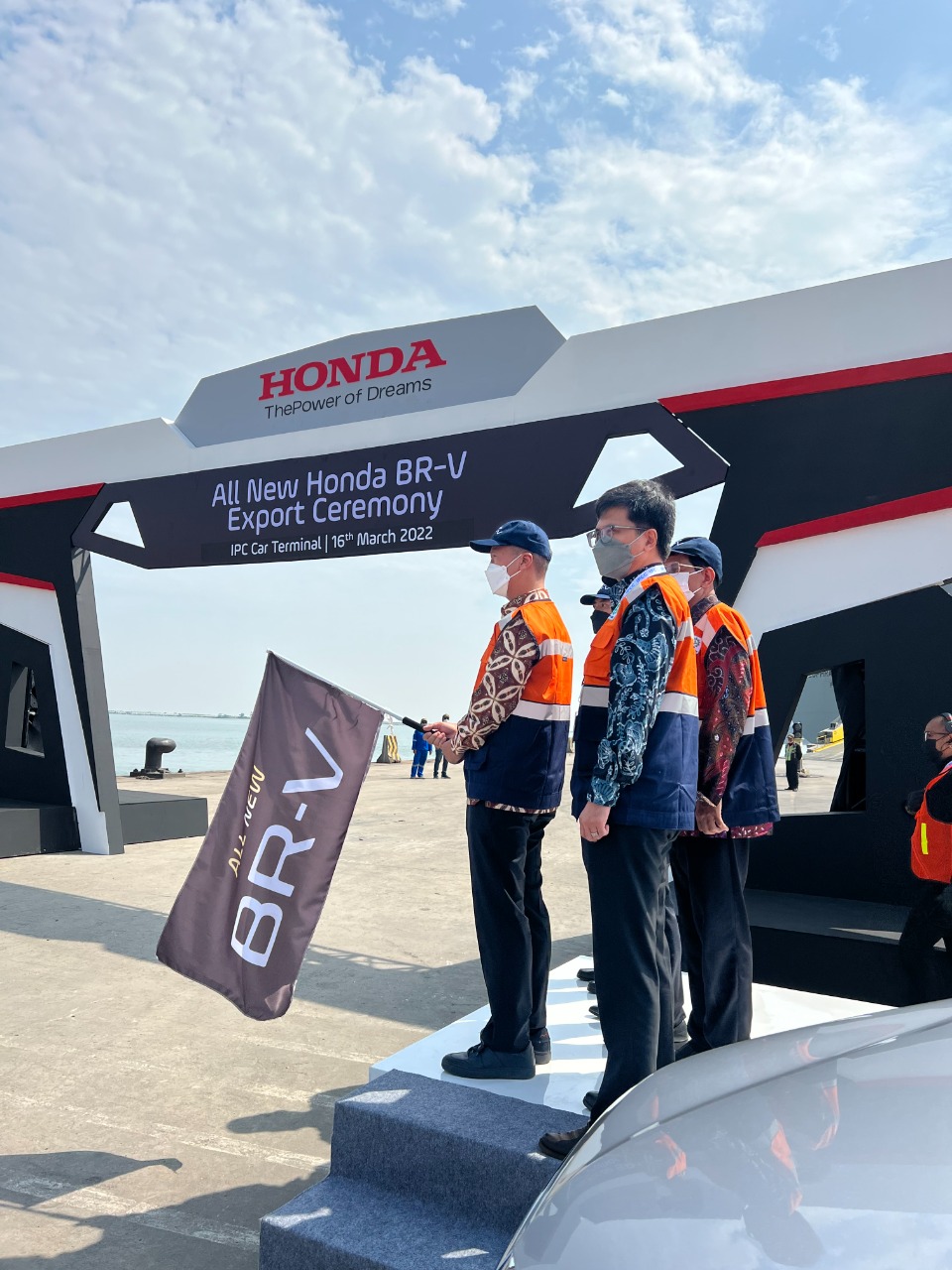 Perdana, IPCC Layani Ekspor Seri All New Honda BR-V ke Kepulauan Karibia