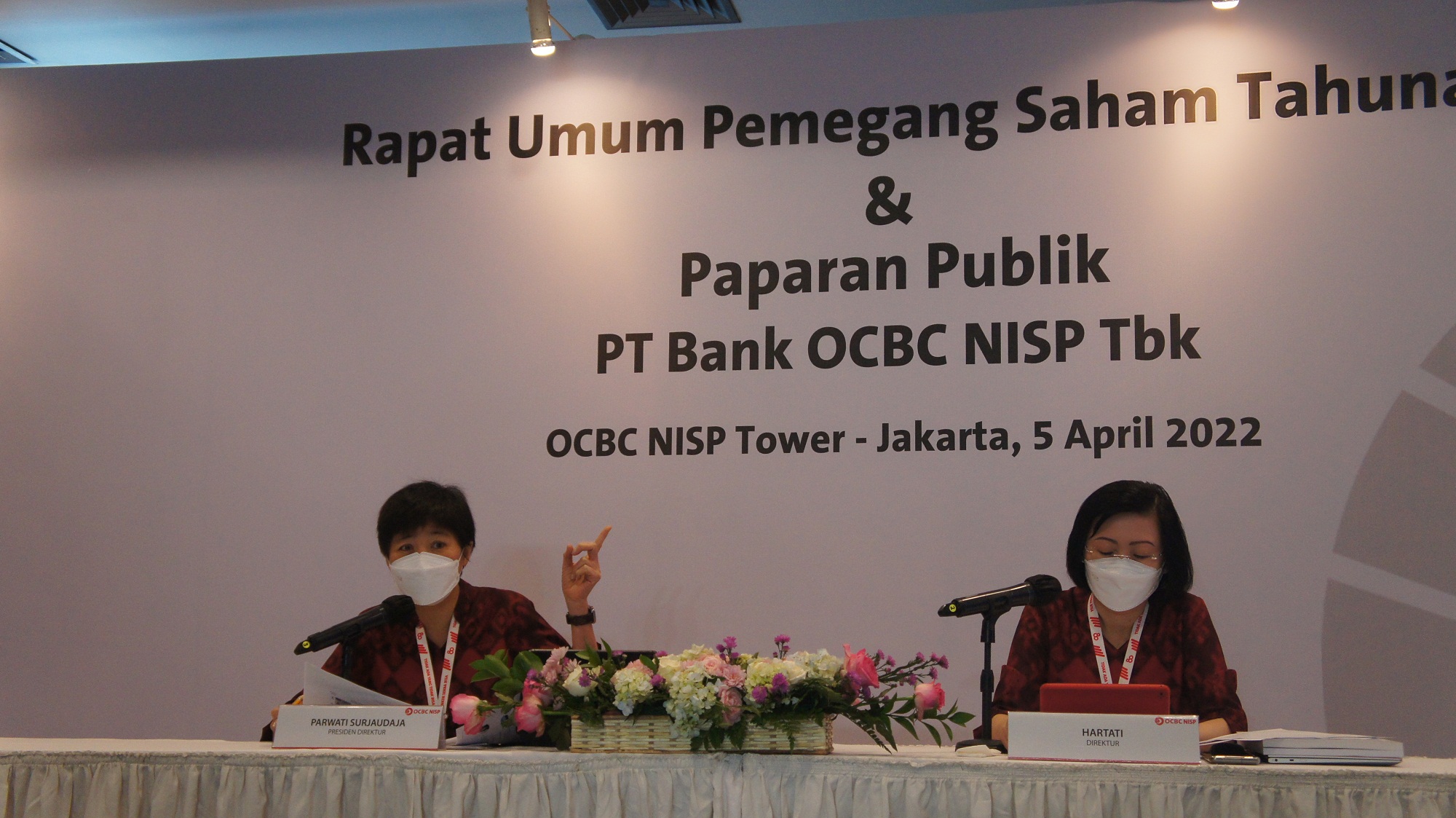 Rapat Umum Pemegang Saham Tahunan Bank OCBC NISP 2022