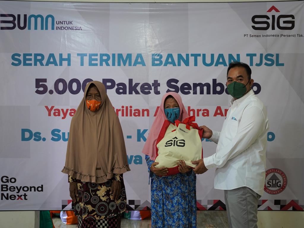 Ramadan Berbagi, SIG Salurkan 33.000 Paket Sembako di Jatim, Jateng, dan SulselĀ
