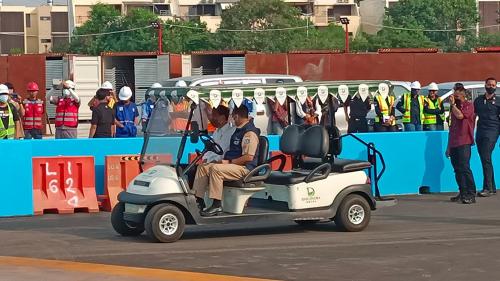 Disopiri Gubernur Anies, Presiden Jokowi Tinjau Sirkuit Formula E di Kawasan Ancol