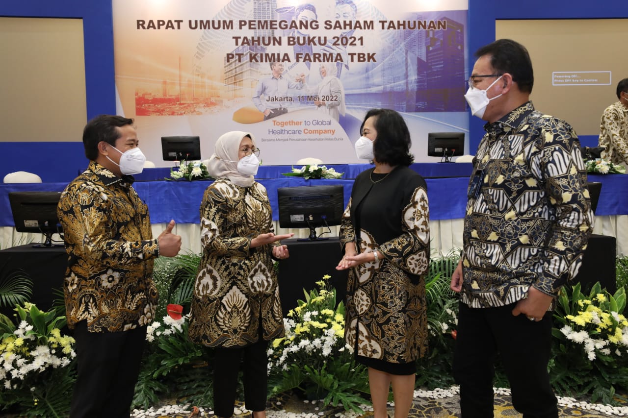 RUPST Kimia Farma (KAEF) Setujui Pembagian Dividen Rp90,68 Miliar