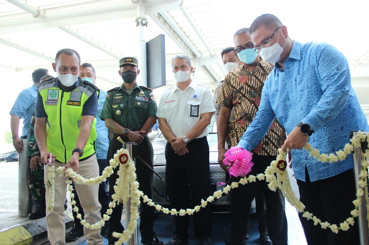 Angkasa Pura I Resmi Gandeng Bluebird Sebagai Transportasi di Bandara Ahmad Yani