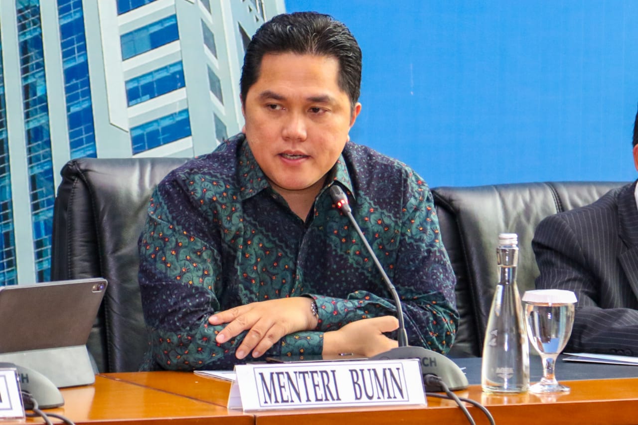Krakatau Steel salah satu BUMN yang akan menjalankan aksi korporasi di bawah Kementerian BUMN. dok. Republika. Maju Terus Pantang Mundur, Erick Thohir Tetap Minta 6 BUMN Rights Issue