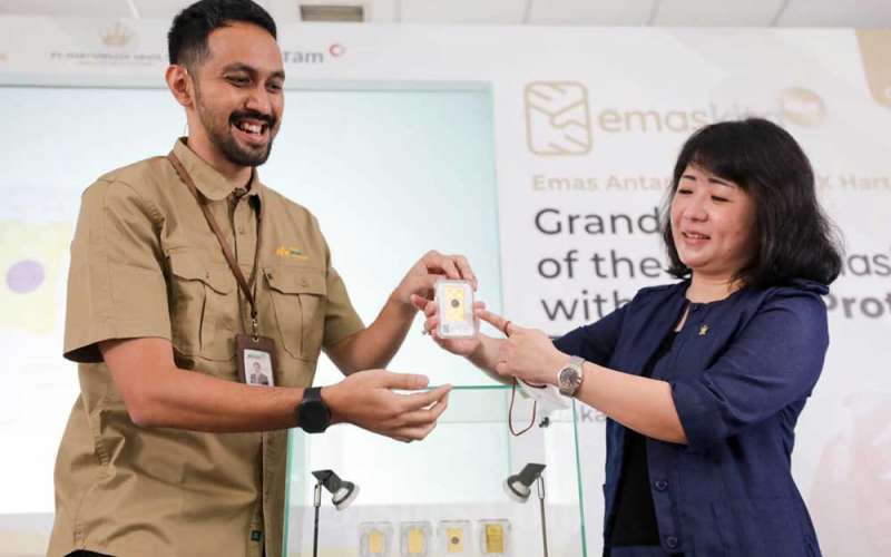Target Antam, Penjualan EmasKITA Hingga 3 Ton Sepanjang 2022