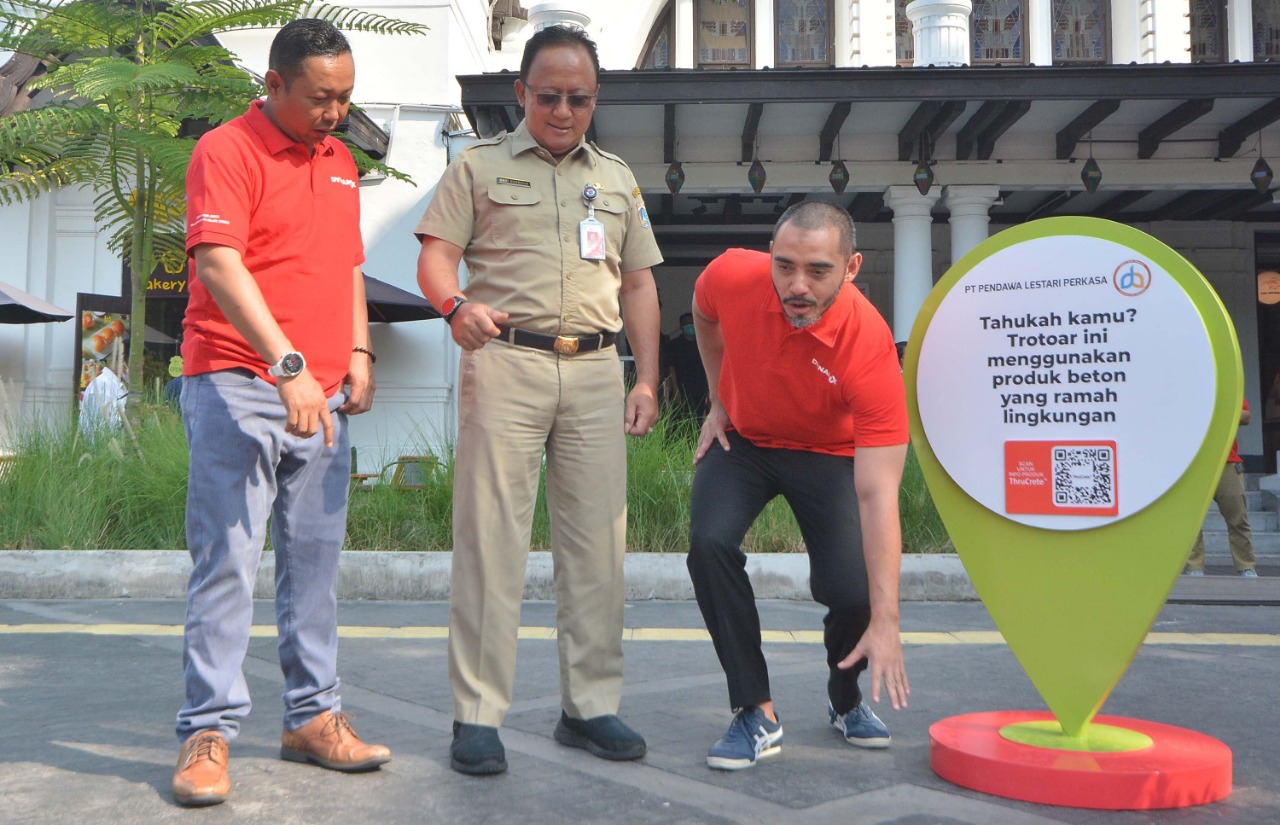 SIG Turut Wujudkan Impian Pejalan Kaki Untuk Memiliki Trotoar Ramah dan Aman di Jakarta