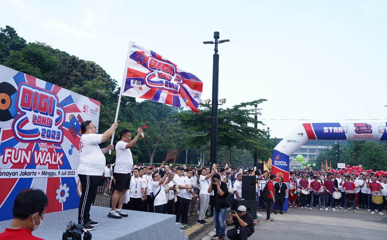Digiland 2023 Puncak Peringatan HUT ke-58 Telkom Sukses Digelar dengan 18.000 Pengunjung