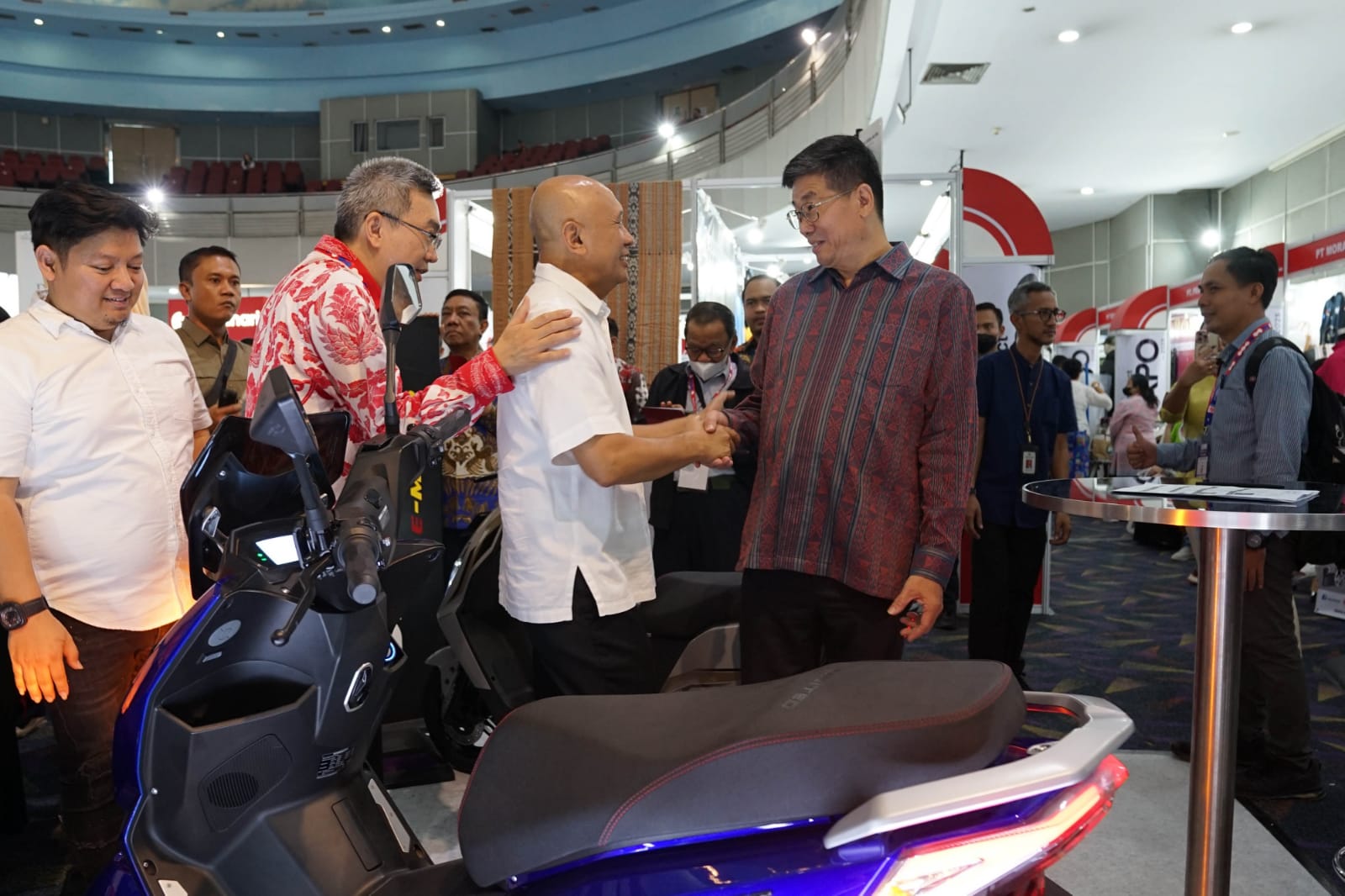 United Bike dan United E-Motor Lakukan Business Matching di INABUYER Expo 2023