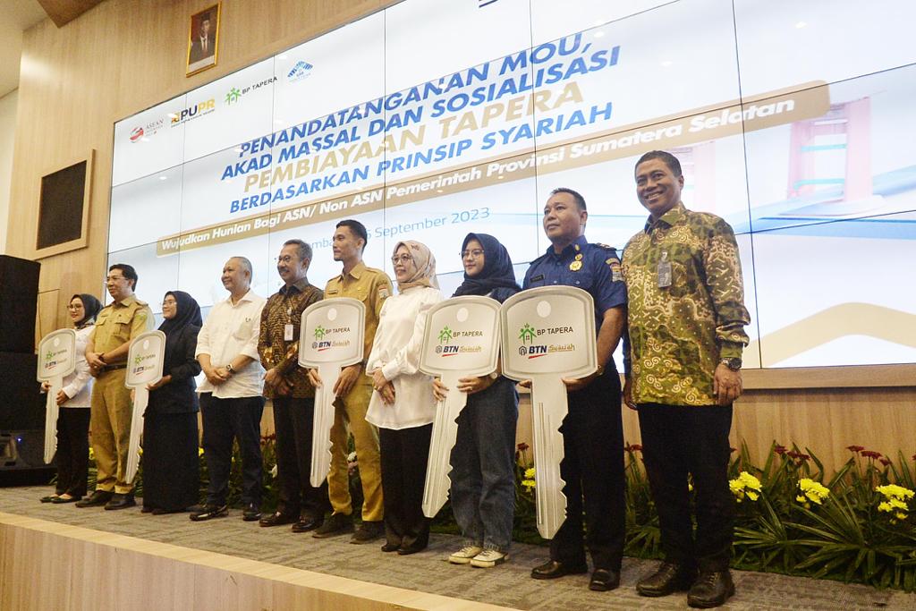 Kolaborasi BTN Syariah - BP Tapera, 2.300 Unit Rumah Siap Akad Kredit