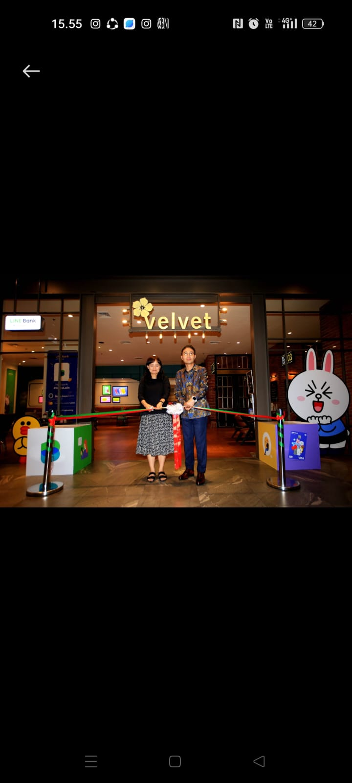 Perluasan Bisnis Berkelanjutan, LINE Bank-CGV Cinemas Indonesia Jalin Kerja Sama Strategis