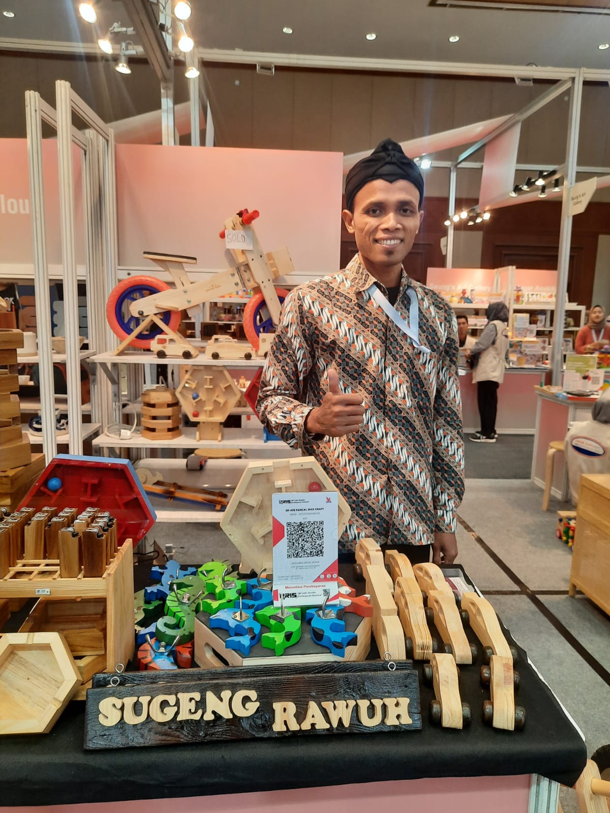 Ikut UMKM EXPO(RT) BRILIANPRENEUR 2023, Pancal Bike Berharap Bisa Perluas Pasar