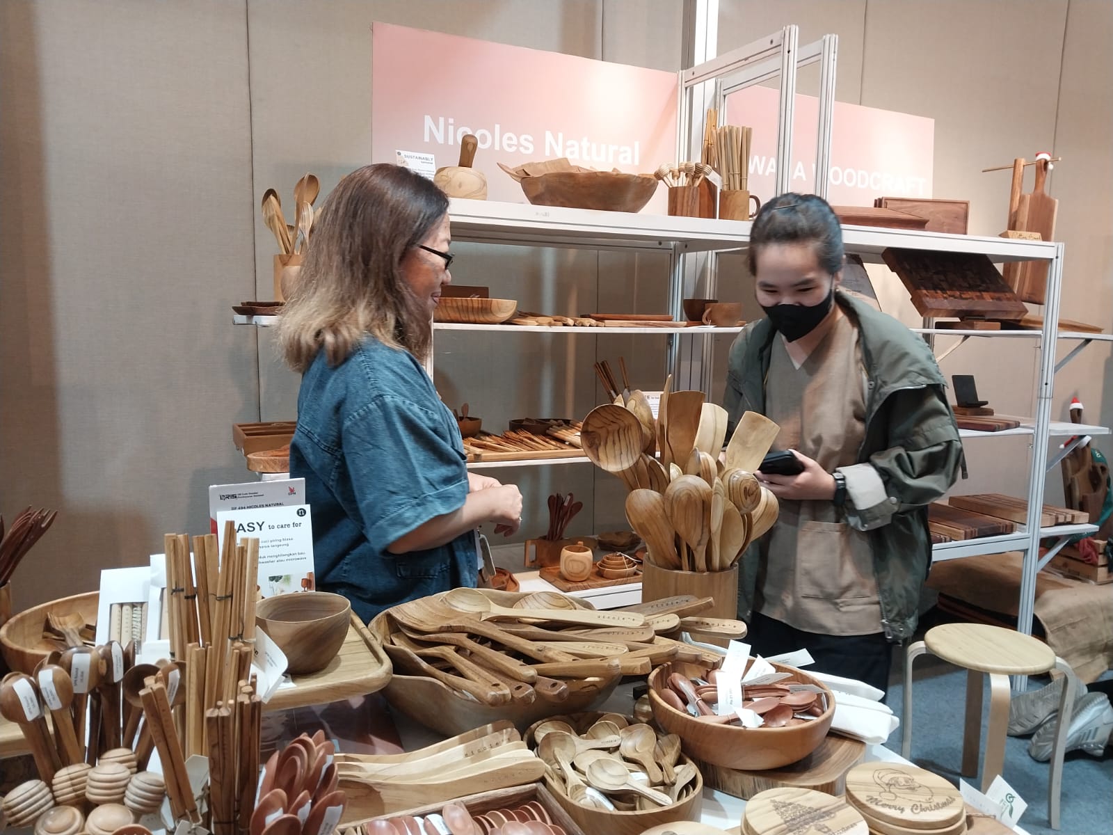 Peserta UMKM EXPO(RT) BRILIANPRENEUR 2023 Ini Cari Cuan dari Trend Go Green