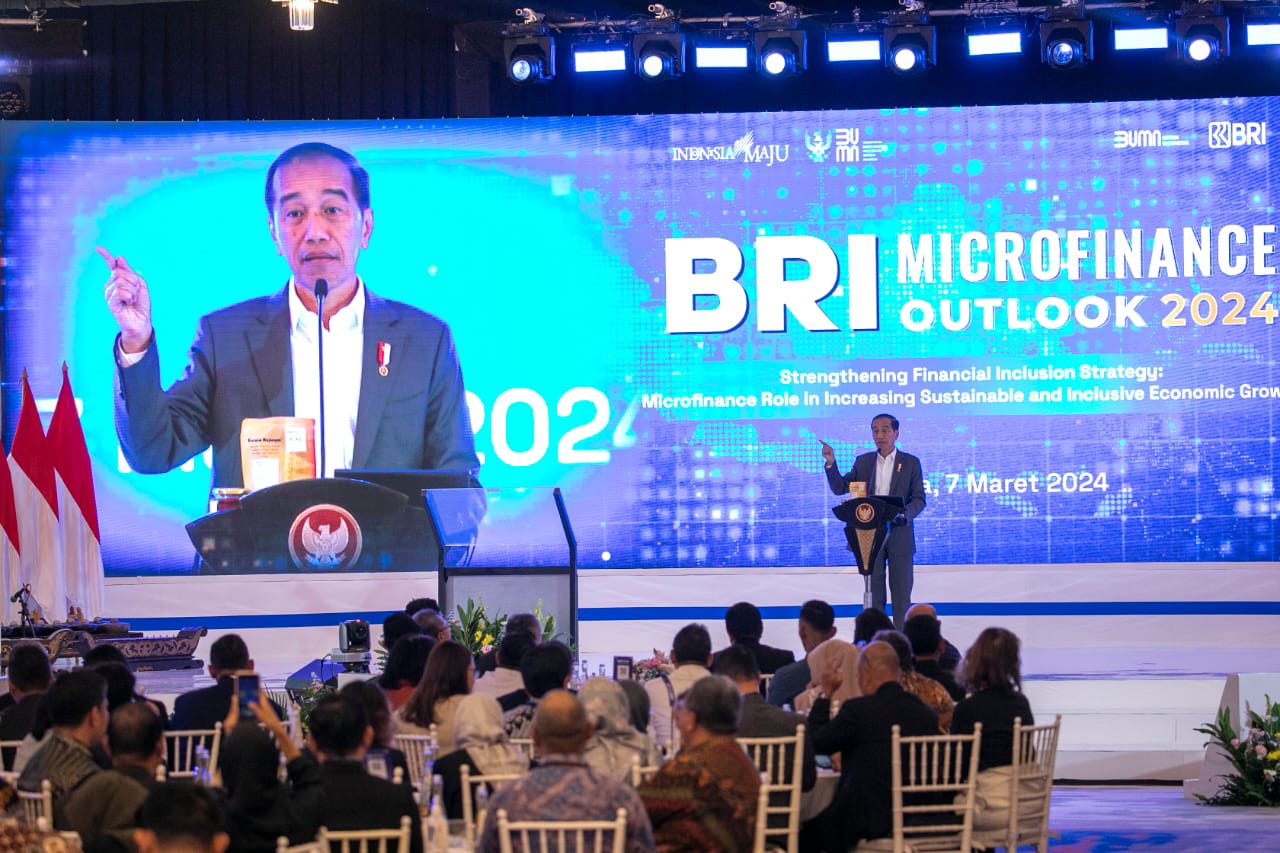 BRI Microfinance Outlook 2024, Menkeu Apresiasi Keberadaan AgenBRILink