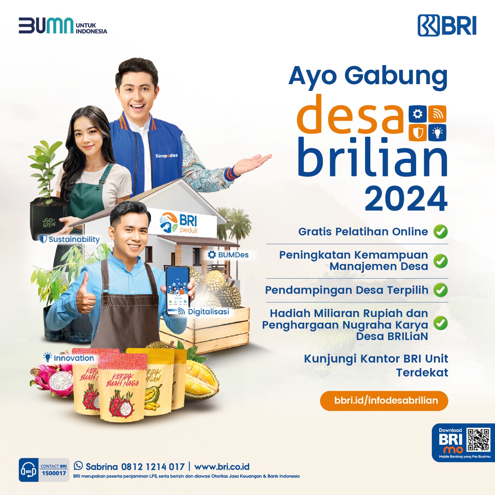 Desa BRILiaN 2024 Kini Hadir, Yuk Cek Syarat dan Ketentuannya