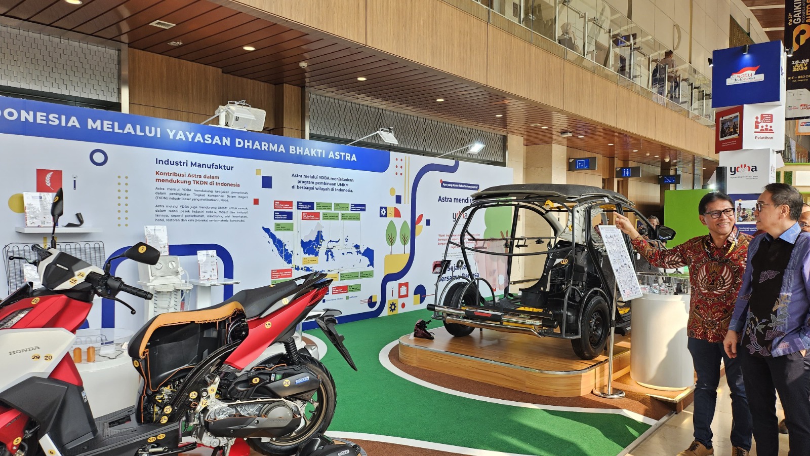 GIIAS 2024, Astra Tampilkan Kontribusi Untuk UMKM Melalui YDBA