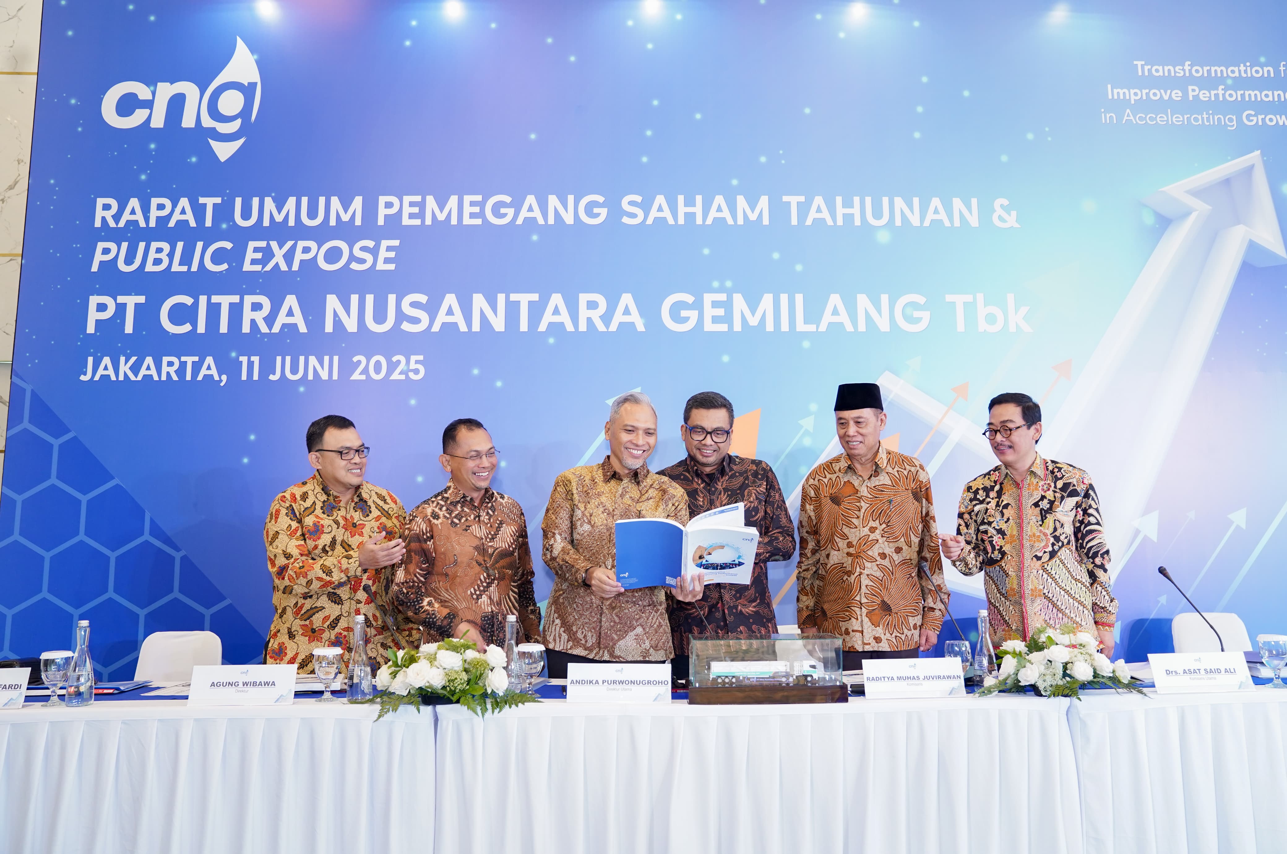 Dukung Energi Bersih, CGAS Siapkan Strategi Pertumbuhan pada 2025