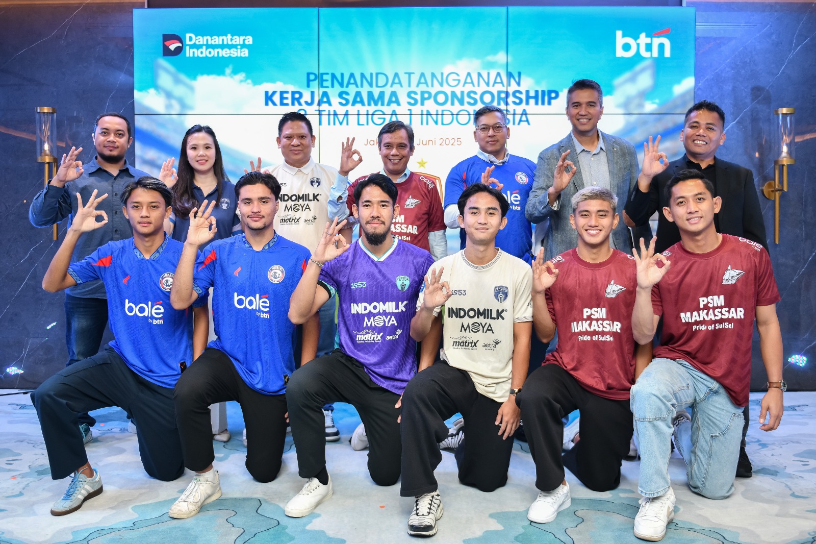 Sponsori Tiga Klub Liga 1, Ini Komitmen BTN