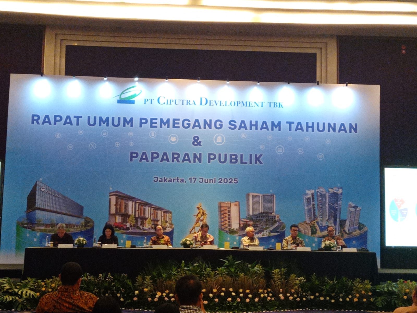 RUPST CTRA Ketok Dividen Rp445 Miliar, Target Prapenjualan Konservatif