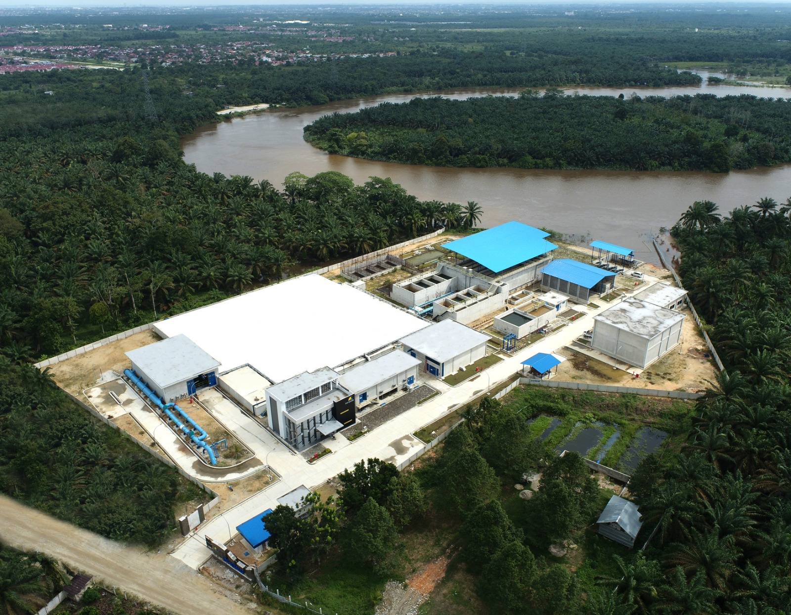 PTPP Hadirkan Layanan Air Bersih di Pekanbaru Riau