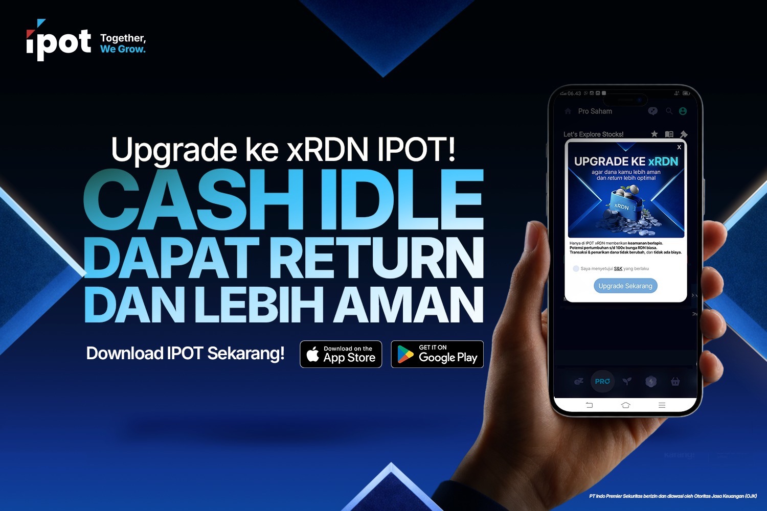 Aman dan Produktif, IPOT Luncurkan xRDN