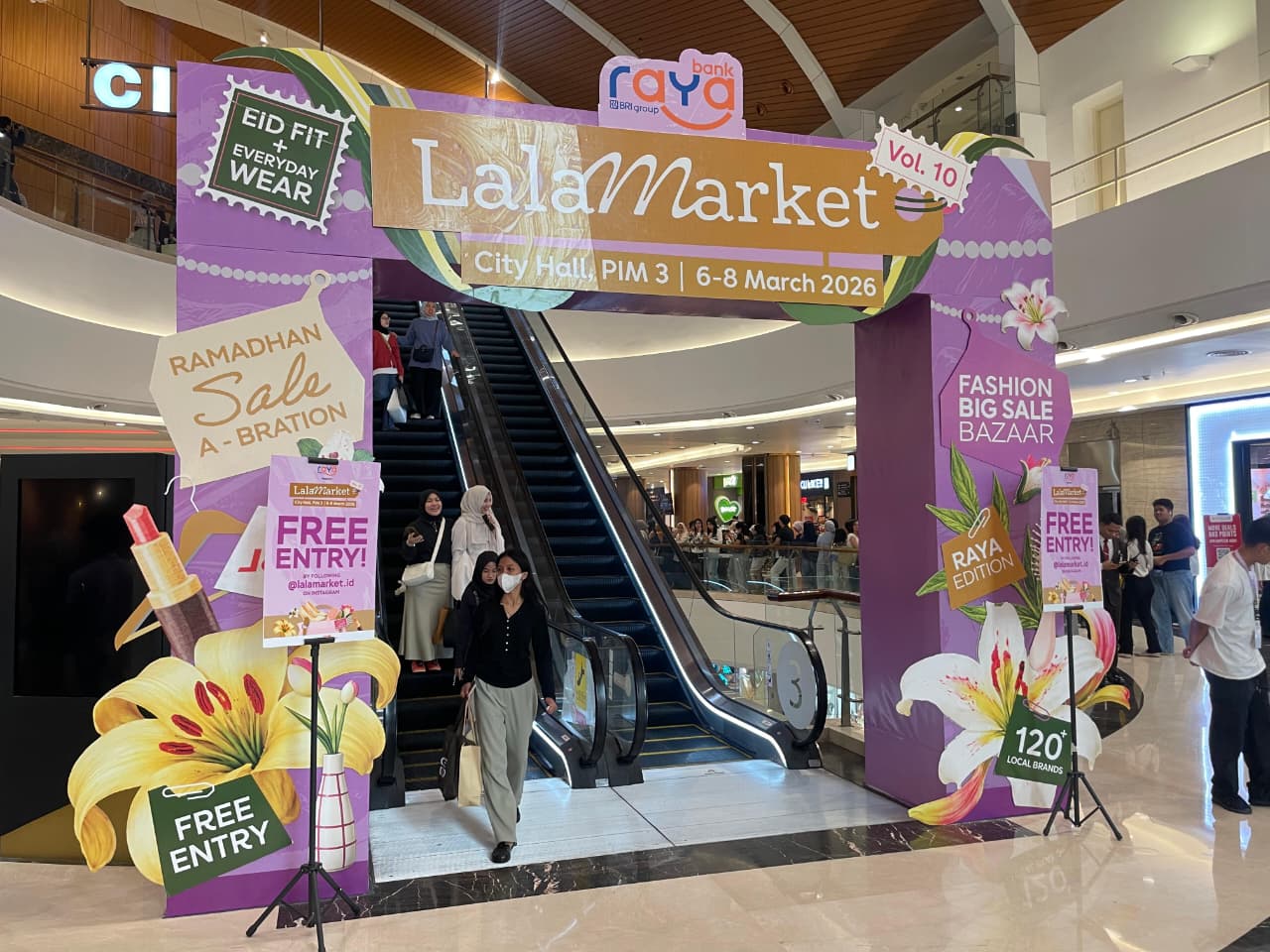 Lala Market 2026, Bank Raya Dukung Digitalisasi Perbankan Brand Lokal