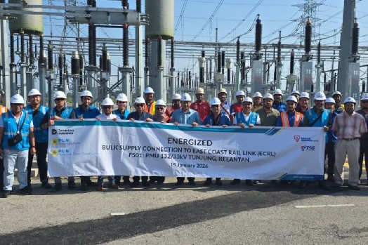 PLN NPC Rampungkan Dua Proyek Elektrifikasi Kereta Cepat Malaysia