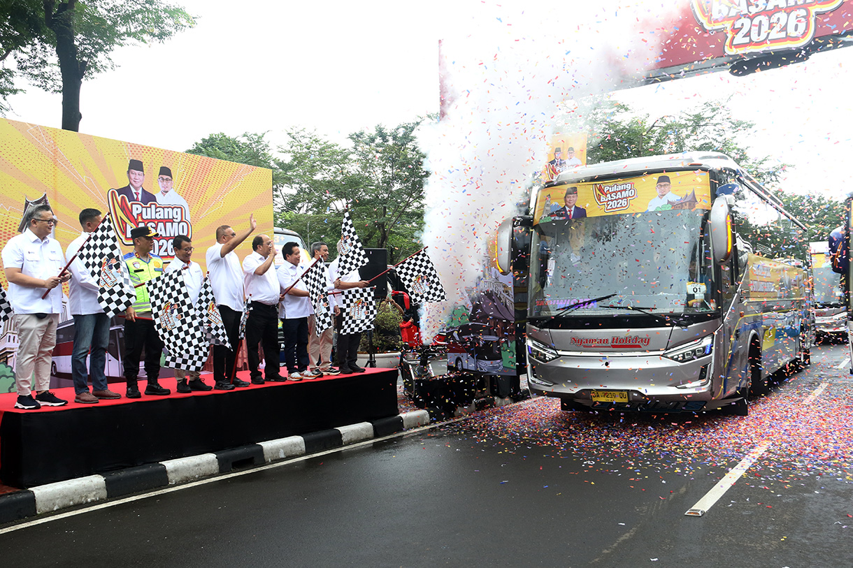 Pulang Basamo 2026, Ribuan Perantau Diantar Berlebaran ke Sumbar