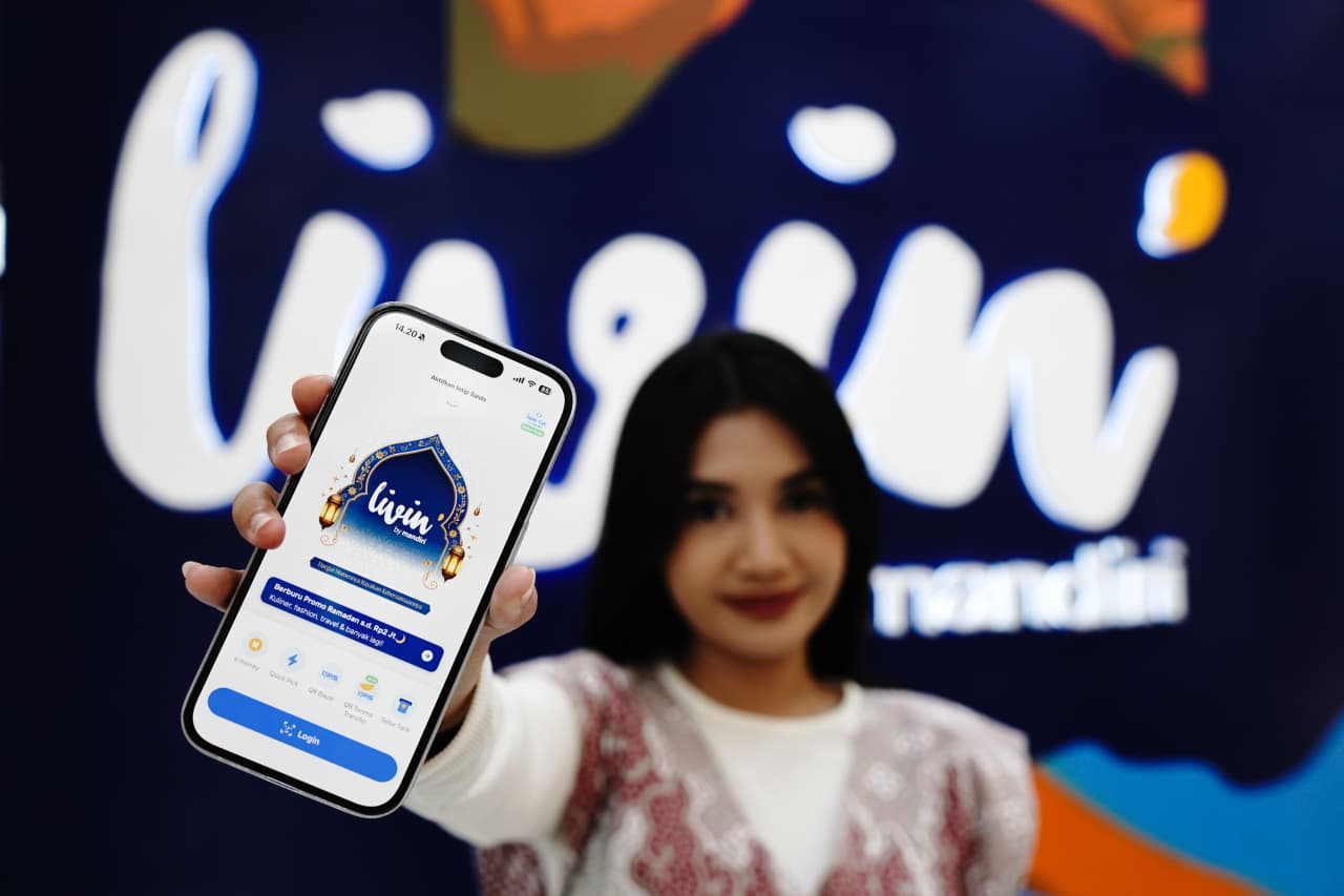 Libur Lebaran 2026, Livin’ by Mandiri Siap Temani Transaksi Nasabah