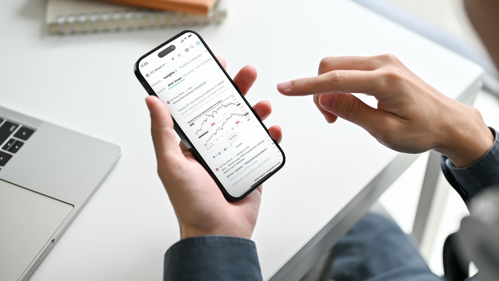 Aplikasi Saham Terbaik, IPOT Hadirkan Riset Kelas Institusi