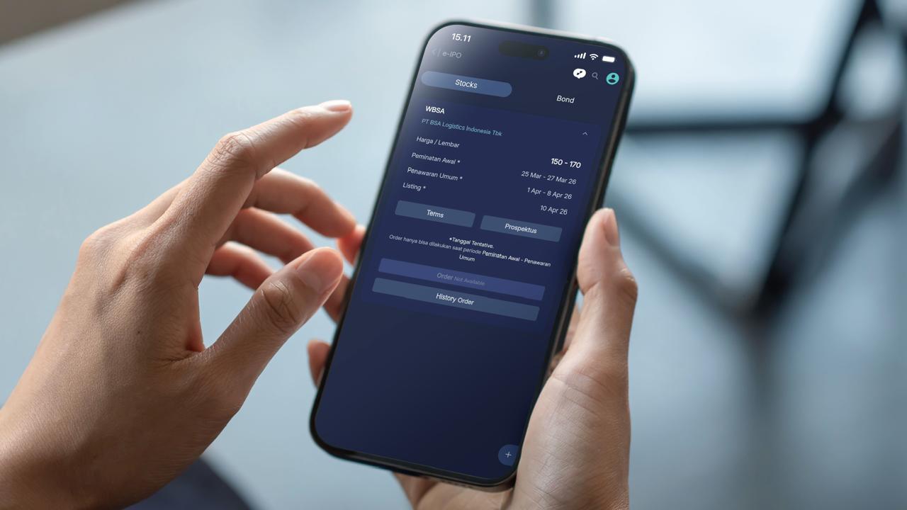Kejar Saham IPO WBSA, IPOT Permudah Akses Pembelian Investor Ritel
