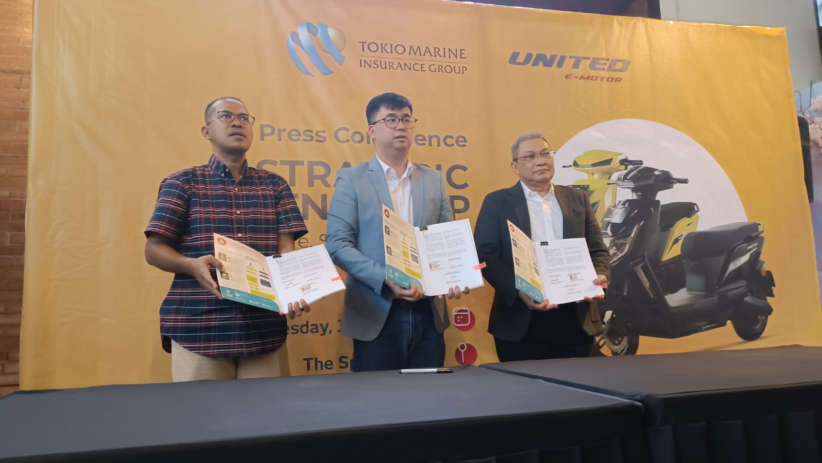 Lindungi Pengemudi Ojol, TMI Gandeng United E-Motor