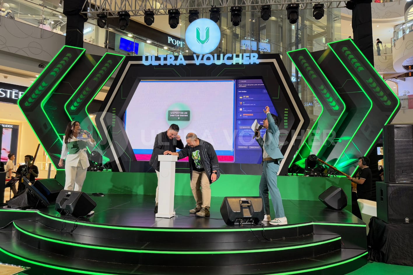 UVCR Umumkan Pemenang Undian di Ultra Voucher Festival 2026