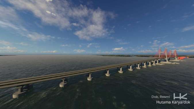 Waskita Karya Garap Jembatan Rp1,02 T, Hubungkan Kotabaru-Tanah Bumbu