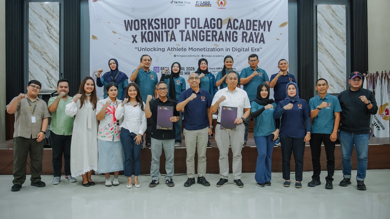 Folago (IRSX) Gandeng KONI, Siapkan 2.000 Atlet Jadi Kreator Digital