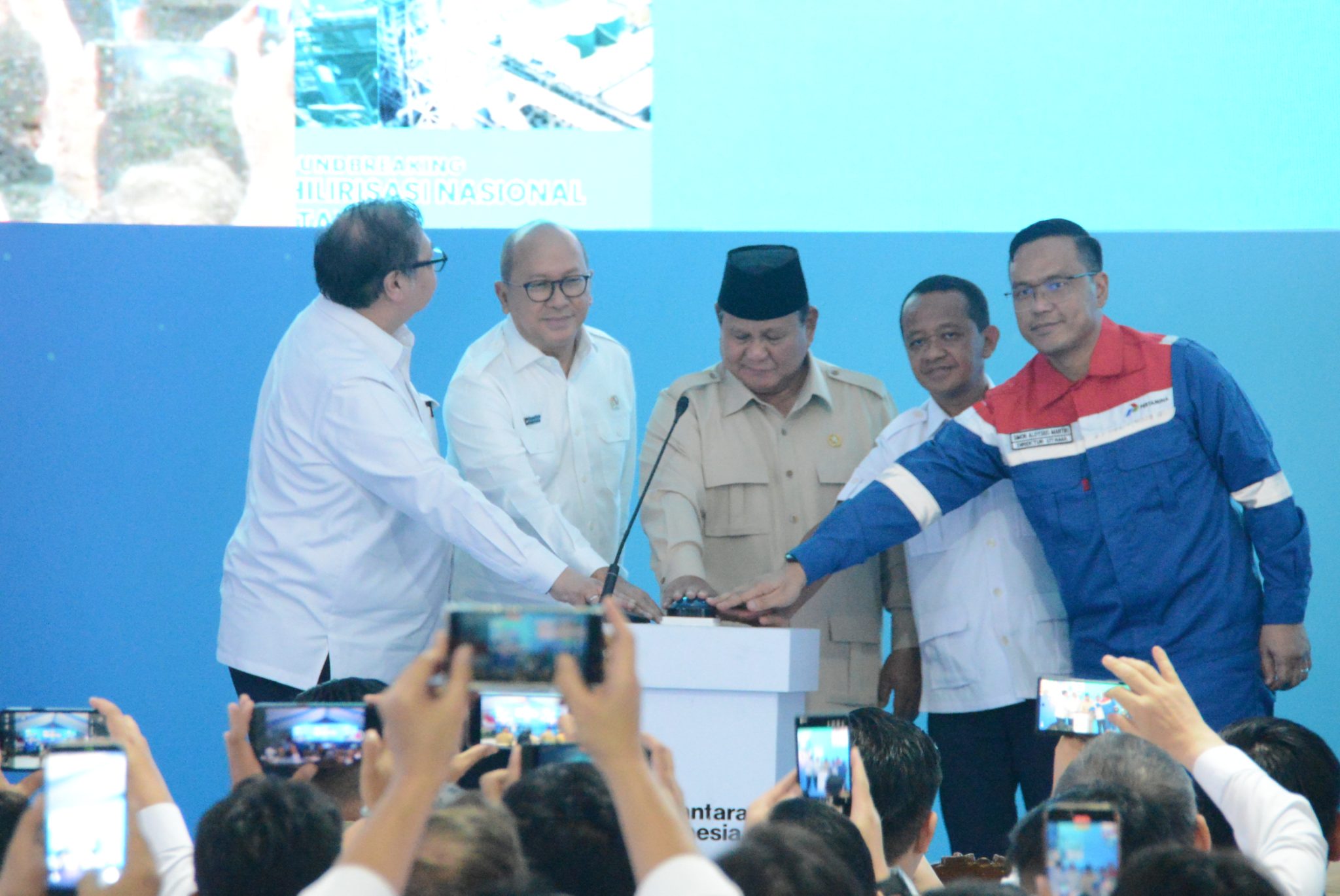 Resmikan 13 Proyek Hilirisasi Rp116 Triliun, Mulianya Target Presiden