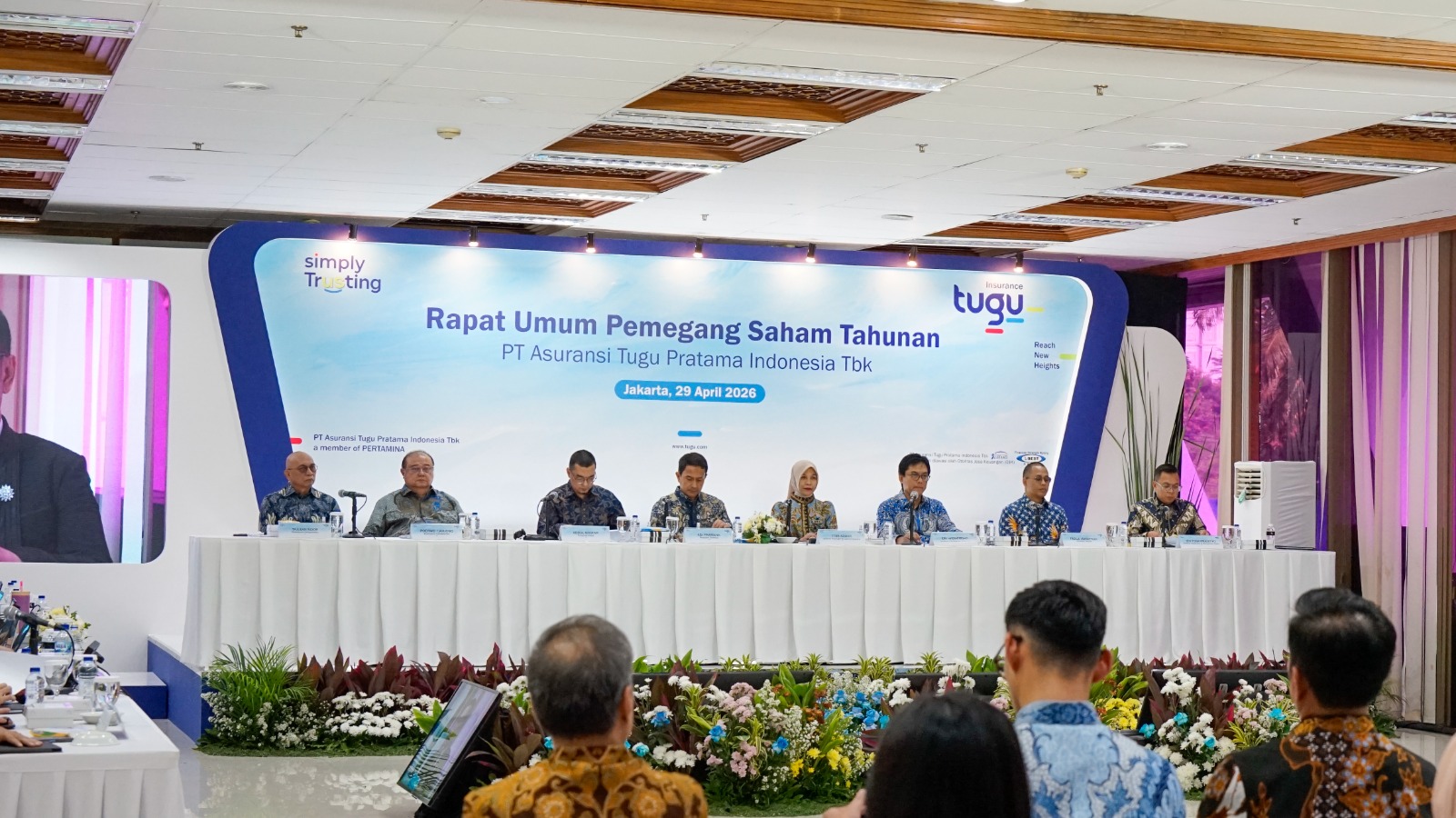 RUPS Tahunan TUGU Rombak Susunan Pengurus