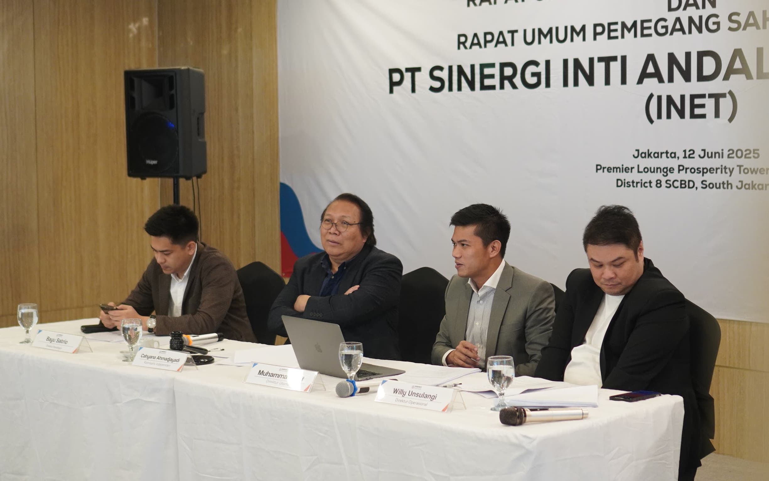Ekuitas Berlimpah, Pendapatan INET Melangit 3.070 Persen Kuartal I