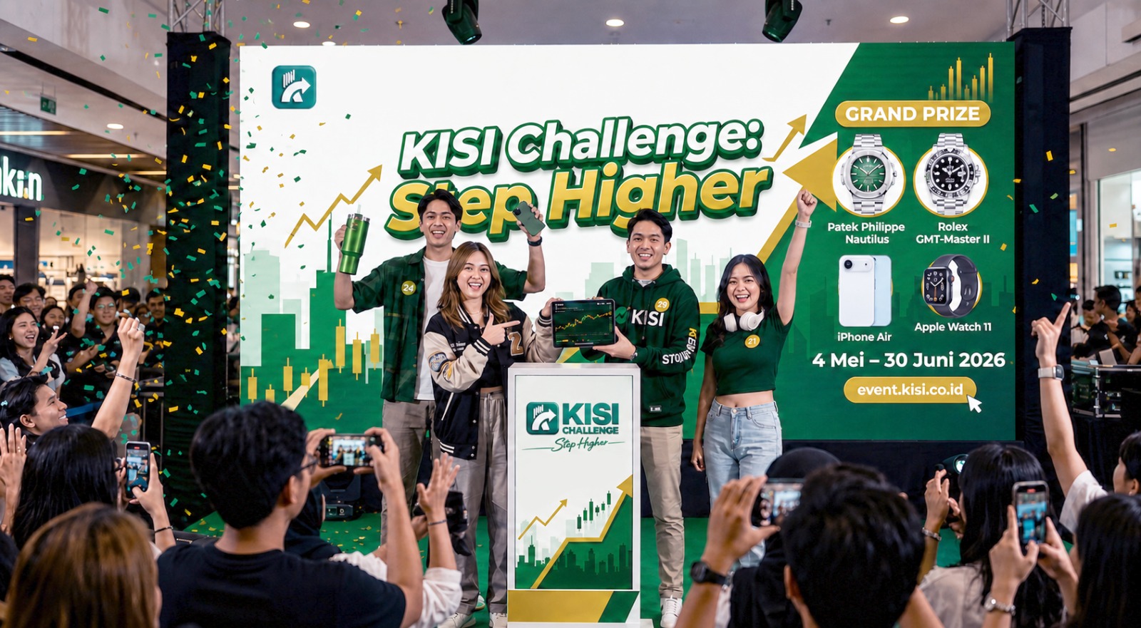 KISI Challenge: Step Higher Dimulai, Ajang Trading Paling Sultan