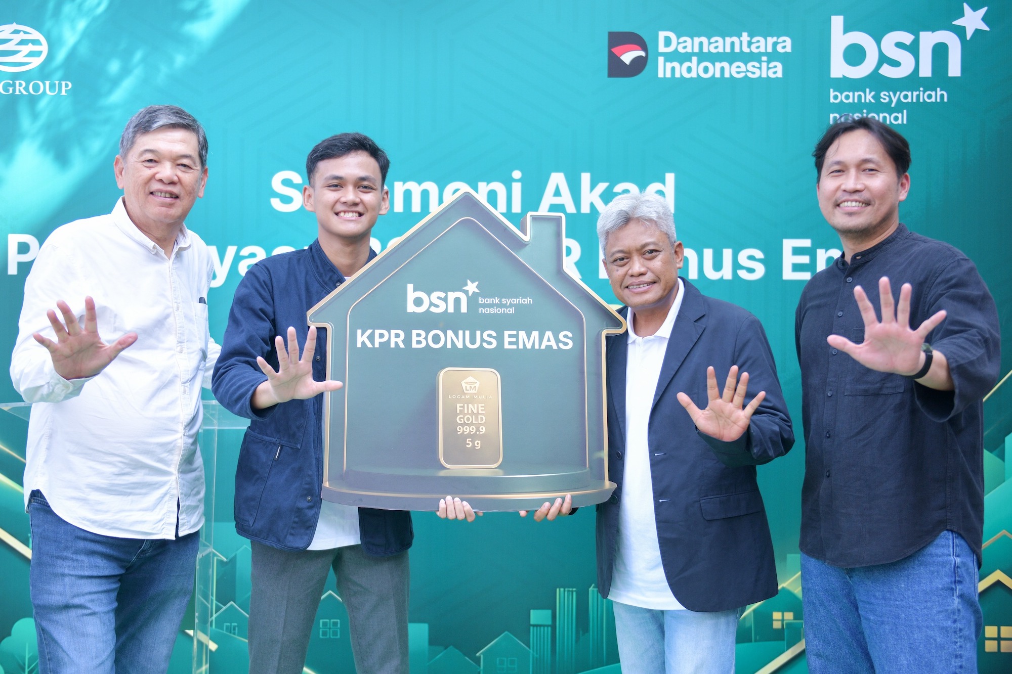 KPR Bonus Emas Bank BSN Tawarkan Nilai Tambah bagi Nasabah 