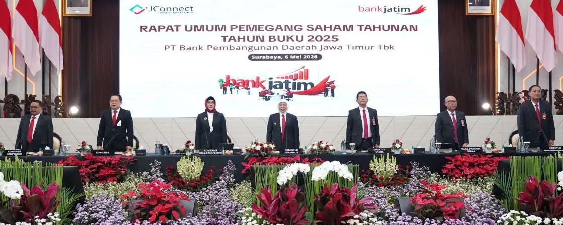 BJTM Guyur Dividen 55 Persen dari Laba, Cum Date 18 Mei 2026