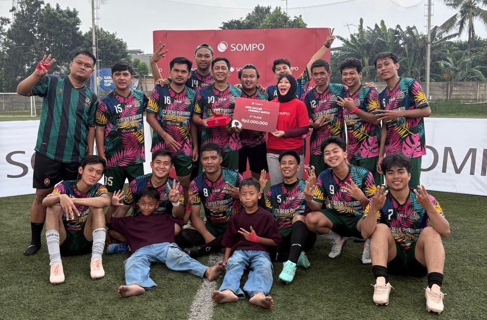 Sompo Indonesia Geber Sompo Mini Soccer Friendly Match 