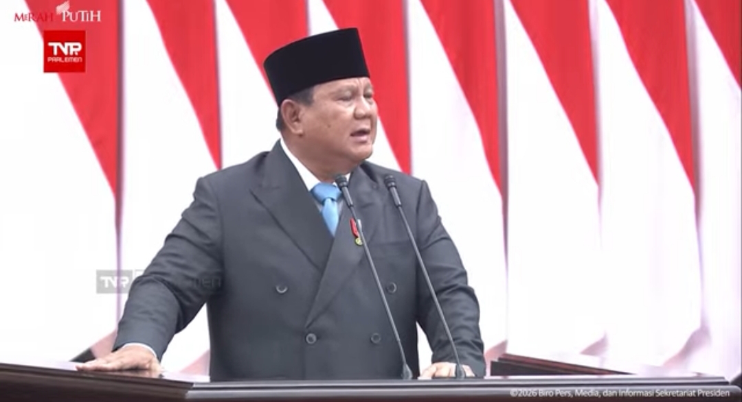 Hadir di DPR, Presiden Prabowo Patok Rupiah di Rp16.800-17.500