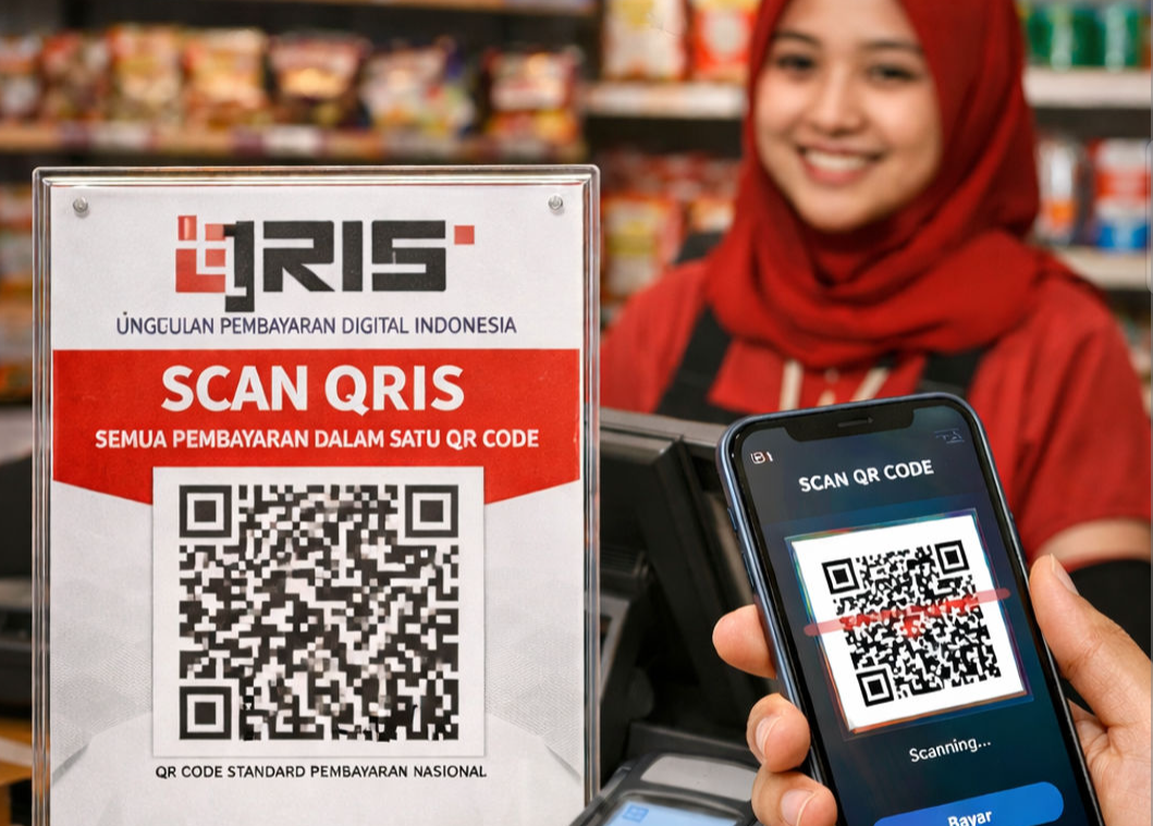 Pengguna dan Merchant Meningkat, Transaksi QRIS Tumbuh 108,43 Persen