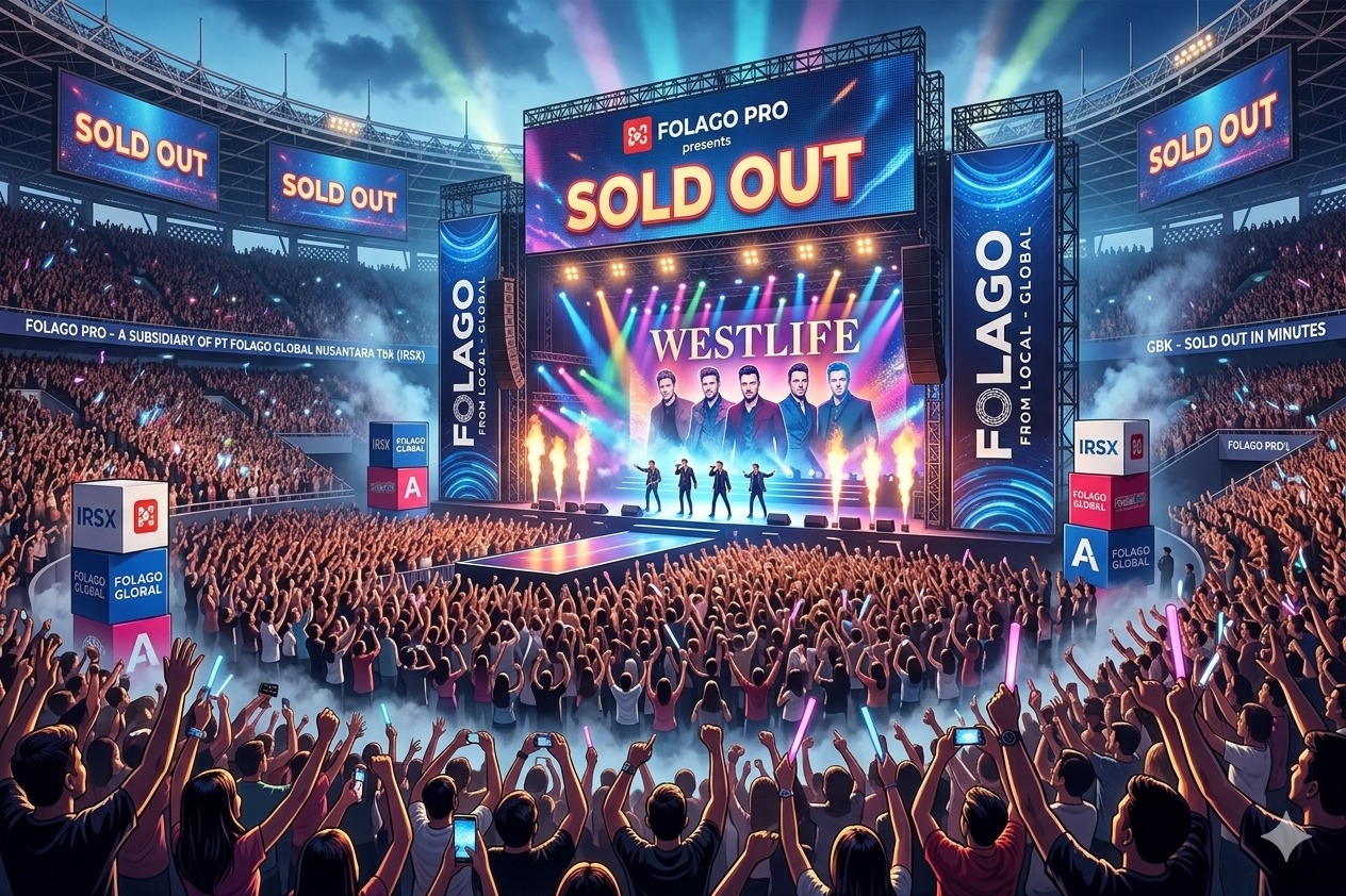 Tiket Konser Westlife Di GBK Sold Out! IRSX Catat Babak Baru Ekspansi